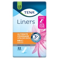 Tena Liners Ultimate Coverage Ultra Long Length (22PK)
