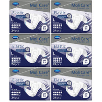 MoliCare Premium Elastic 9Drop (24PK | Large | BulkBuy $54.16x6)