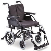 Breezy BasiX2 Transit Wheelchair (125kg) 2 Widths