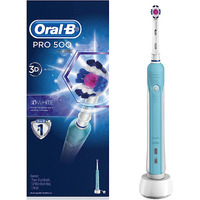Oral-B PRO 500 3D White Polish Rechargable Toothbrush