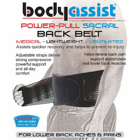 BodyAssist Power-Pull Sacral Back Belt