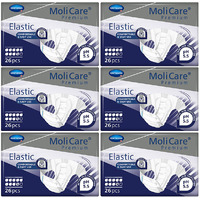 MoliCare Premium Elastic 9Drop (26PK | S/M | BulkBuy $58.32x6)