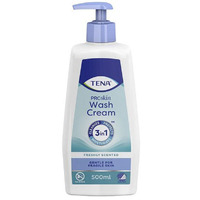 Tena Wash Cream 3 in 1 No Rinse (500mL)