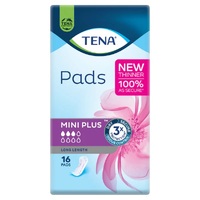 Tena Pads Mini Plus Long Length (16PK)
