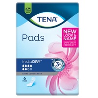 Tena Pads InstaDRY™ Extra Long Length (6PK)