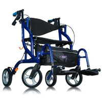 Airgo Fusion 2 in 1 Rollator & Transport Chair (136kg)