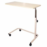Overbed/Chair U-Base Table (38.5x79cm)