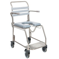 Juvo Mobile Commode/Shower Chair Hybrid (150kg)