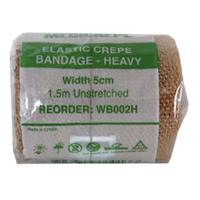 Medicrepe Elastic Crepe Bandage Heavy (5cmx1.5m)