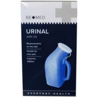Male Urinal with Lid