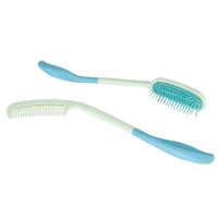 Long Handle Brush and Comb Set